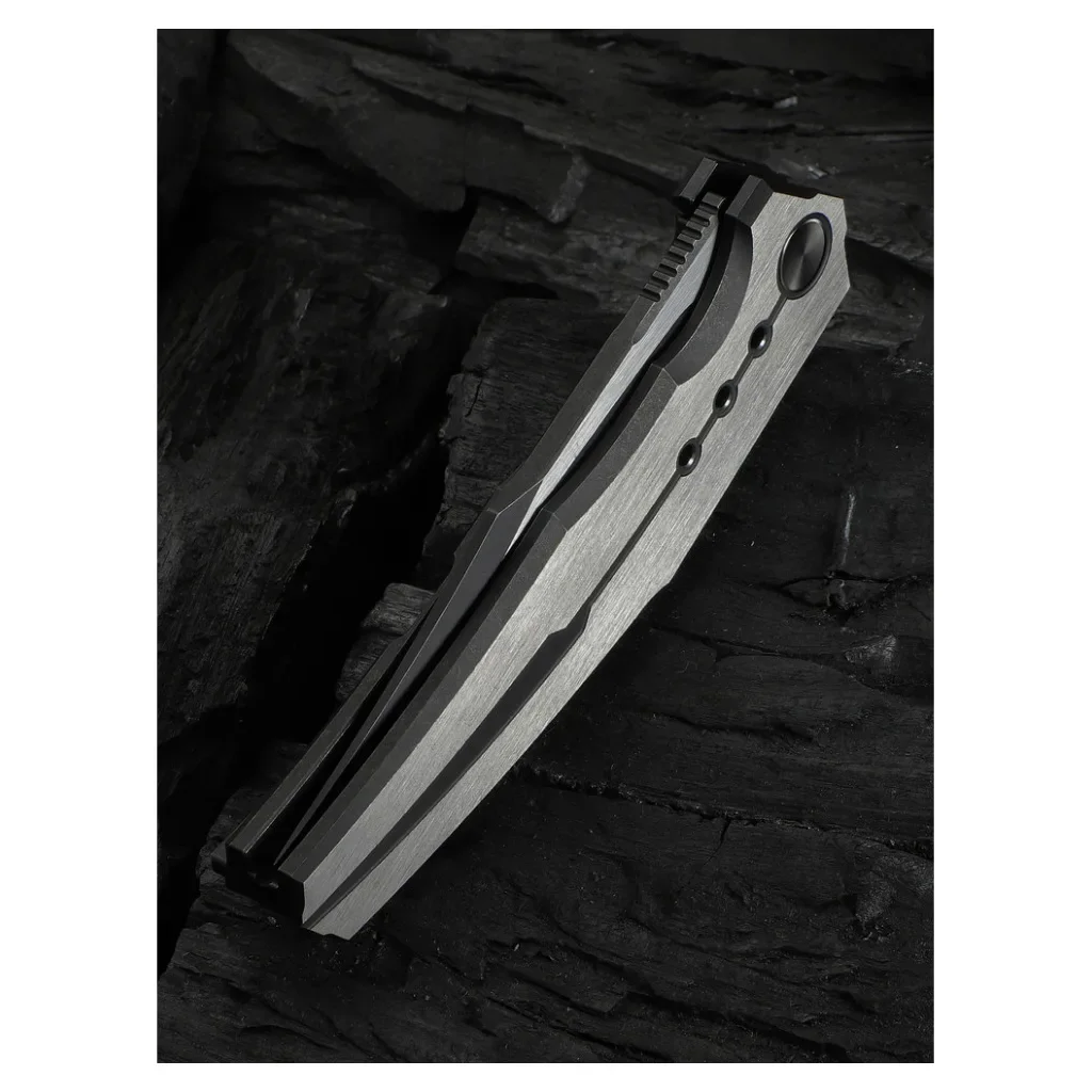 Нож Weknife Kyklos Satin, Darkwash, титан (WE23086-3), фото №10