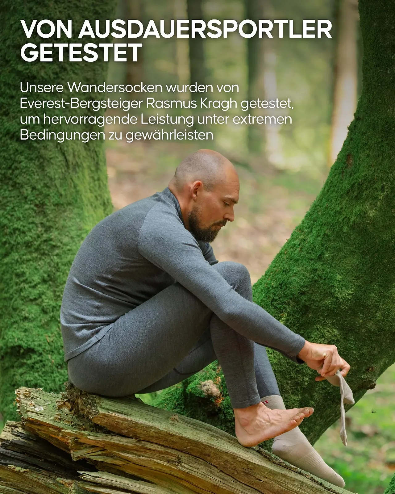 Носки для хайкинга DANISH ENDURANCE Merino Liner, термоноски, противомозольные носки, плоский шов, легкие и облегающие, унисекс, 2 пары, фото №5