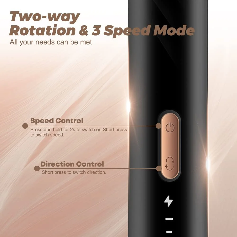 Манікюрний набір з електричною пилкою для нігтів Electric, чорний, фото №3