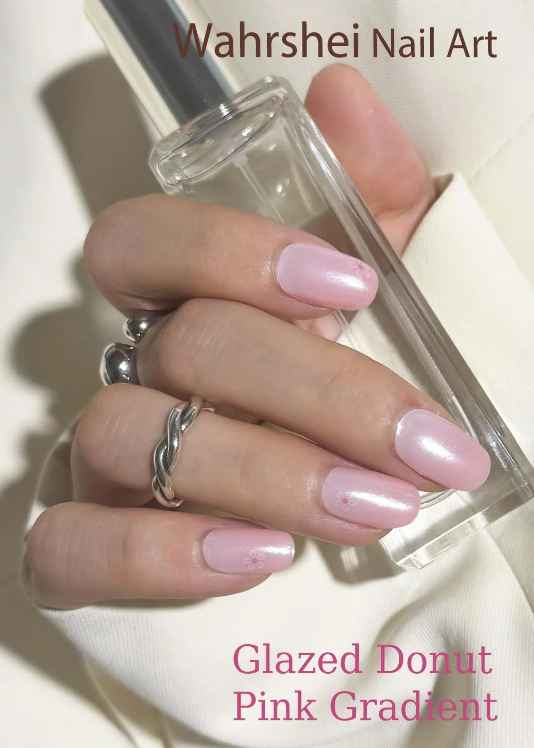 УФ-фольга для ногтей самоклеящаяся 20 штук Glazed Pink Ombre для DIY-маникюра, фото №3 УФ-фольга для ногтей самоклеящаяся 20 штук Glazed Pink Ombre для DIY-маникюра, фото №3