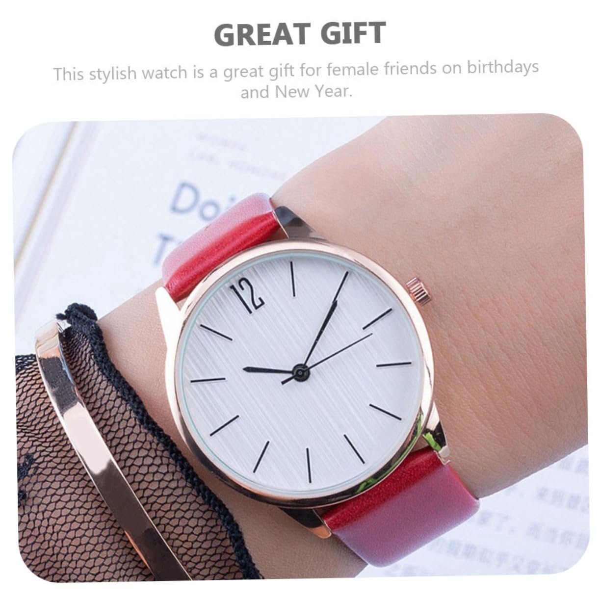 Жіночий Годинник LIFKOME Кварцовий Рожевий Циферблат, фото №6 Жіночий Годинник LIFKOME Кварцовий Рожевий Циферблат, фото №6