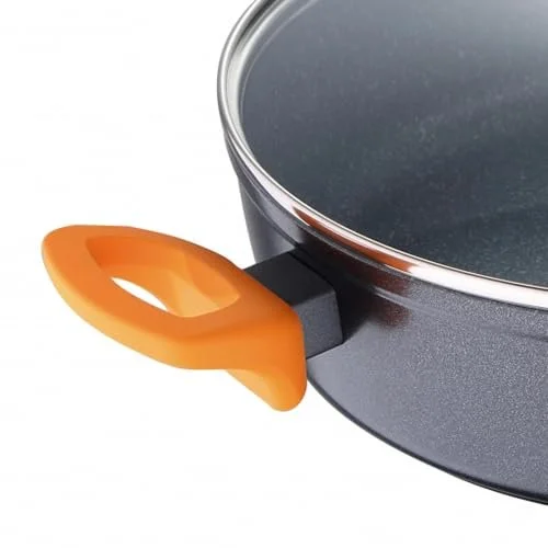 Форма для запікання з кришкою San Ignacio Lava 28 см алюмінієва сіра, фото №3