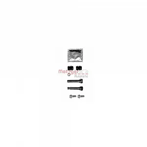 Ремкомплект направляющих тормозного суппорта METZGER 113-1341X Передний мост - Фото 1