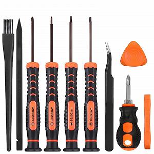 Викрутка TECKMAN TR9 Torx з PH00, PH0, PH1, Набір викруток Phillips для Sony Playstation 4.5 - Фото 1