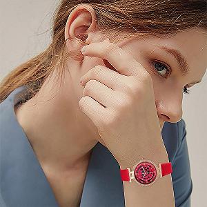 Женские часы Hollow Out Mechanical Rhinestone Ремешок Quartz Модные и Элегантные synthetic.ua - Фото 1