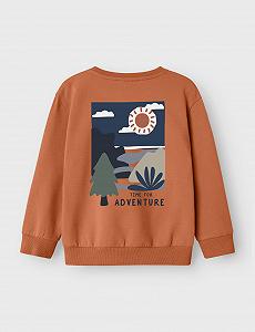 Толстовка NAME IT Nmmoran LS Nreg Sweat Bru Box synthetic.ua - Фото 1