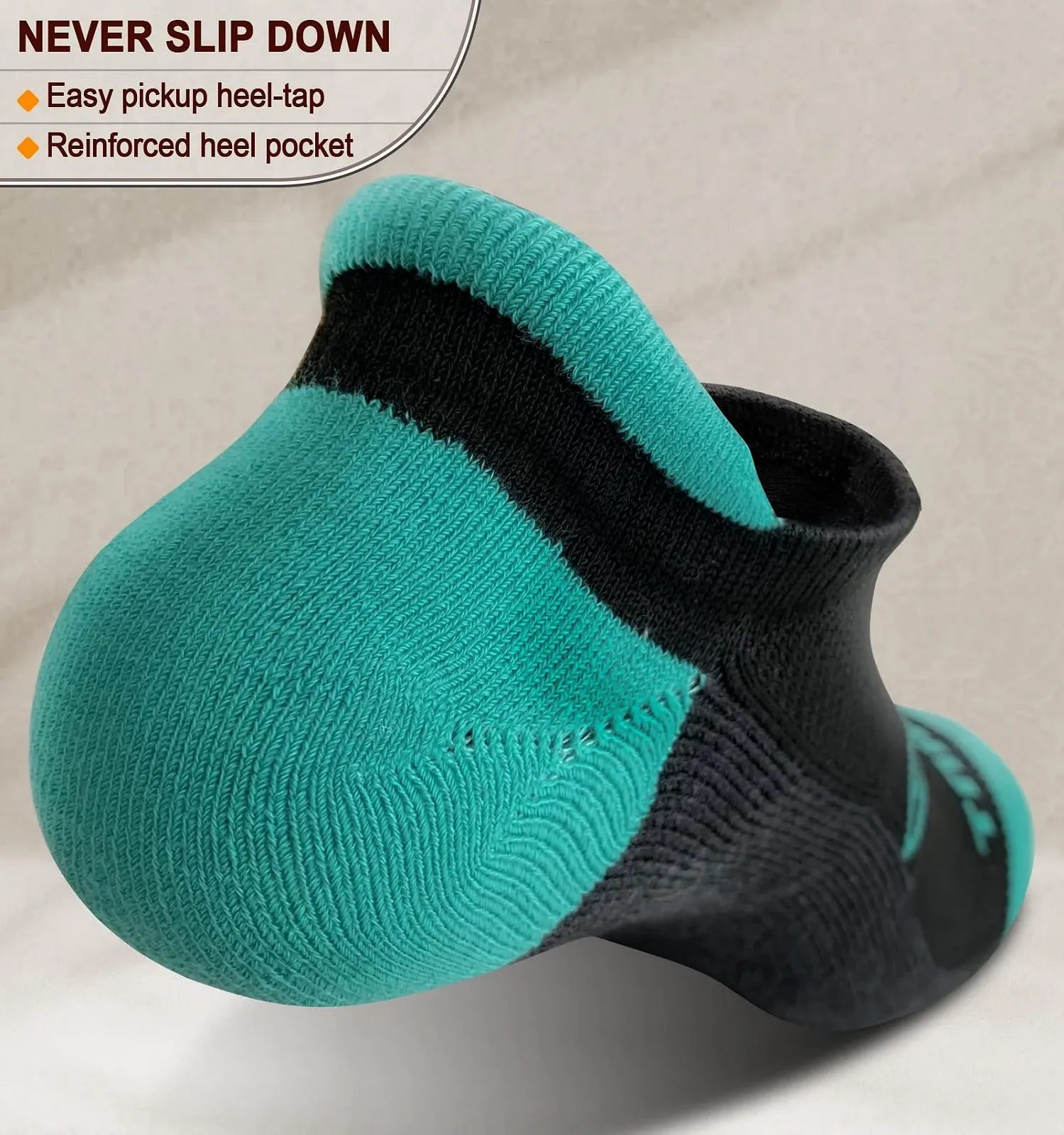 Носки BULLIANT Sneaker 6 пар, Женские спортивные носки Носки для бега Короткие носки Дышащие, Подпяточники с полной подушкой, фото №5 Носки BULLIANT Sneaker 6 пар, Женские спортивные носки Носки для бега Короткие носки Дышащие, Подпяточники с полной подушкой, фото №5