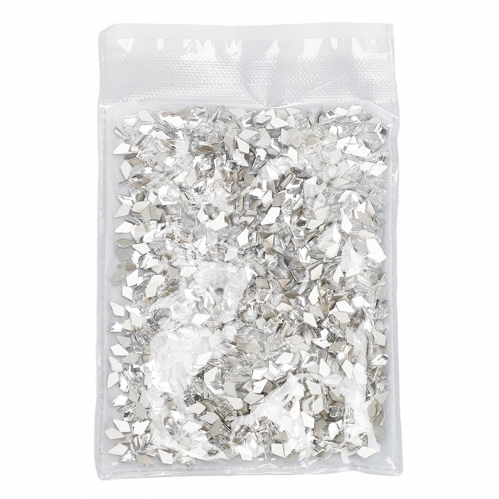 Набір страз для нігтівS Кристал прозорий, фото №5