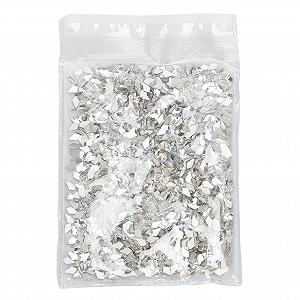 Набор страз для ногтей, блестящие уникальные прозрачные кристаллы с плоской задней стенкой для ногтей, макияжа - Фото 1