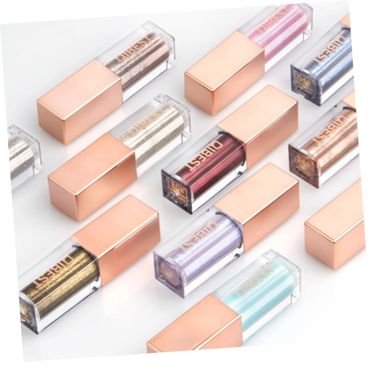 Жидкая Подводка для глаз DOITOOL Блестки Металлик, фото №3