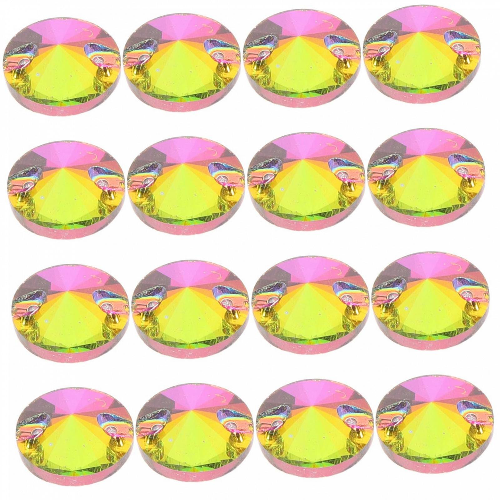 Стразы NUOBESTY Модные 48 шт. Хрустальные стеклянные бусины для пришивания Блестящие украшения для одежды и багажа, фото №1