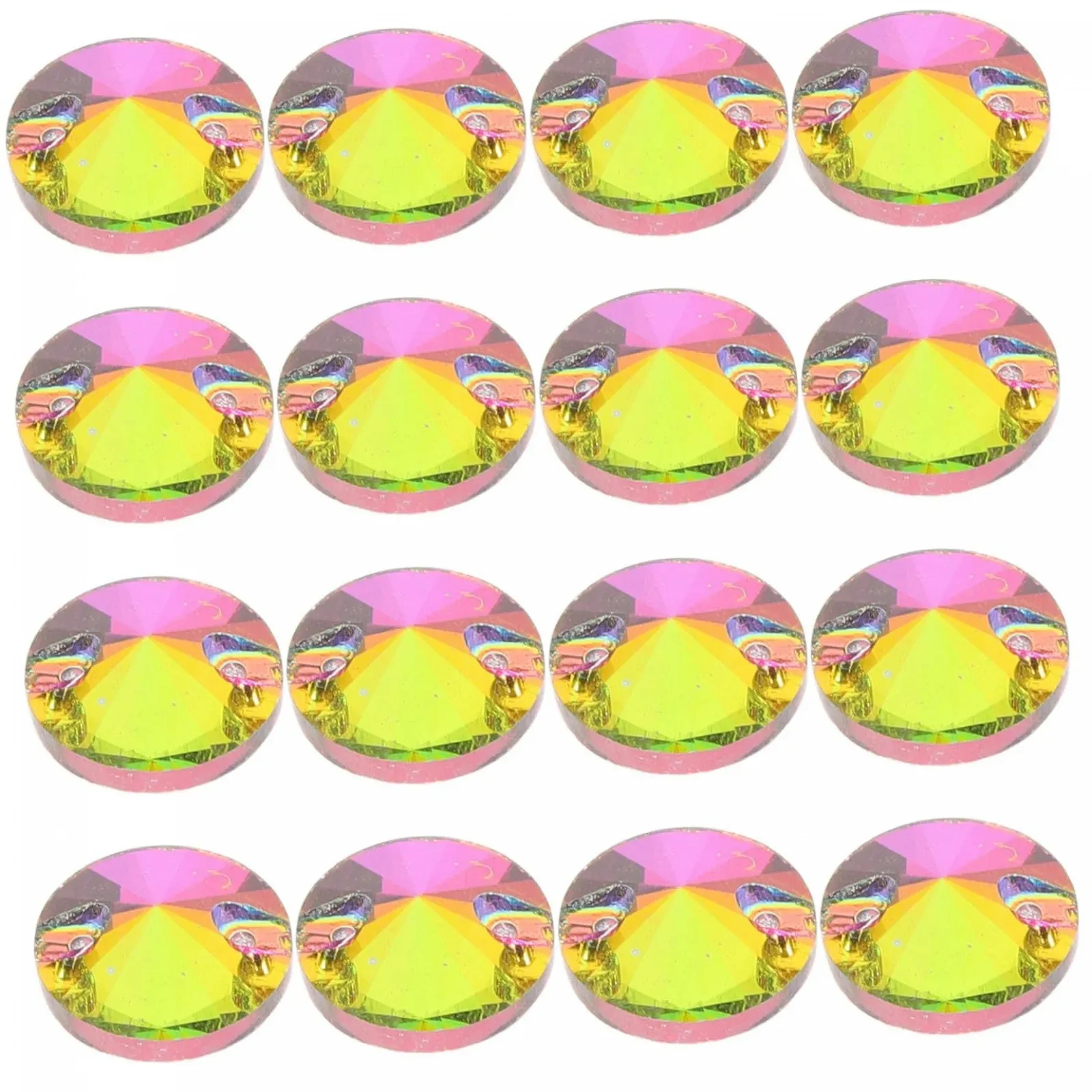 Стрази NUOBESTY Модні 48 шт. Кришталеві скляні намистини для пришивання Блискучі прикраси для одягу та багажу, фото №1