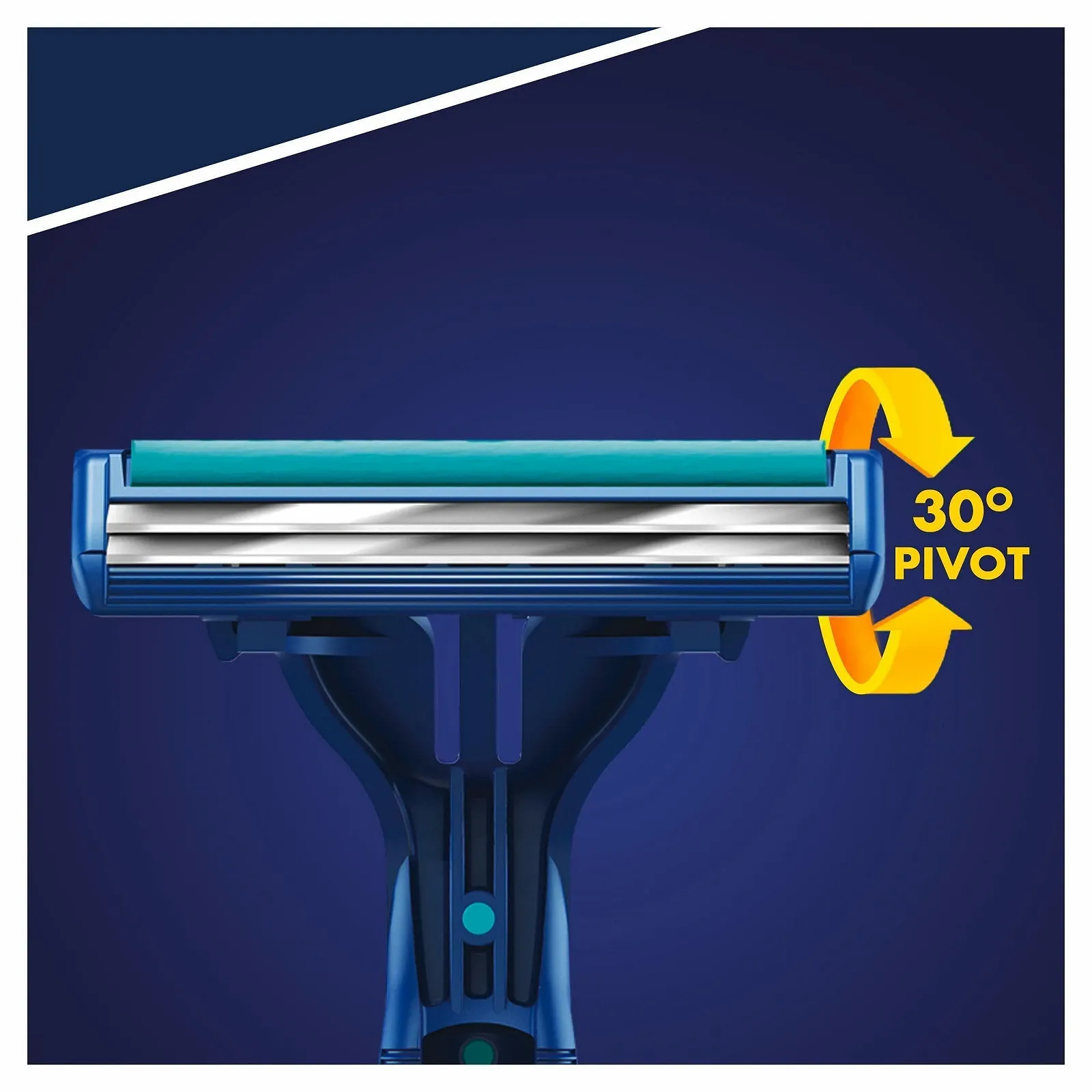Одноразовые бритвы Gillette Blue II Plus Slalom 10 шт, фото №2