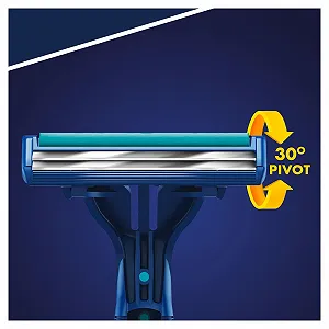 Одноразовые бритвы Gillette Blue II Plus Slalom 10 шт synthetic.ua - Фото 1