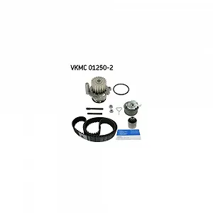 Водяний насос + комплект ременя ГРМ SKF VKMC 01250-2 для AUDI DODGE FORD MITSUBISHI VW - Фото 1