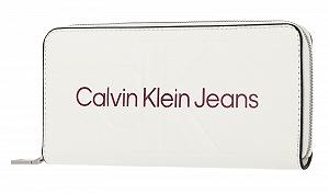 Гаманець на блискавці Calvin Klein Long Ivory, слонова кістка, Classic - Фото 1