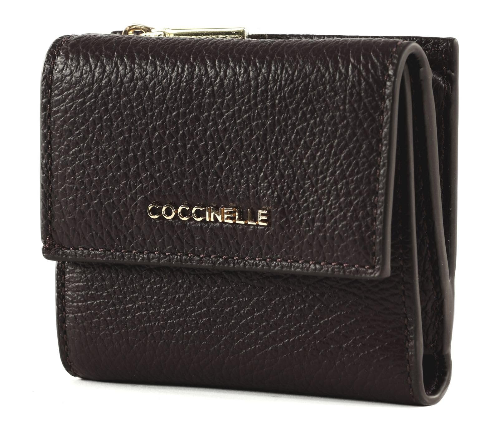 Кошелек Coccinelle Metallic Soft Кожа Grained Prune, фото №1