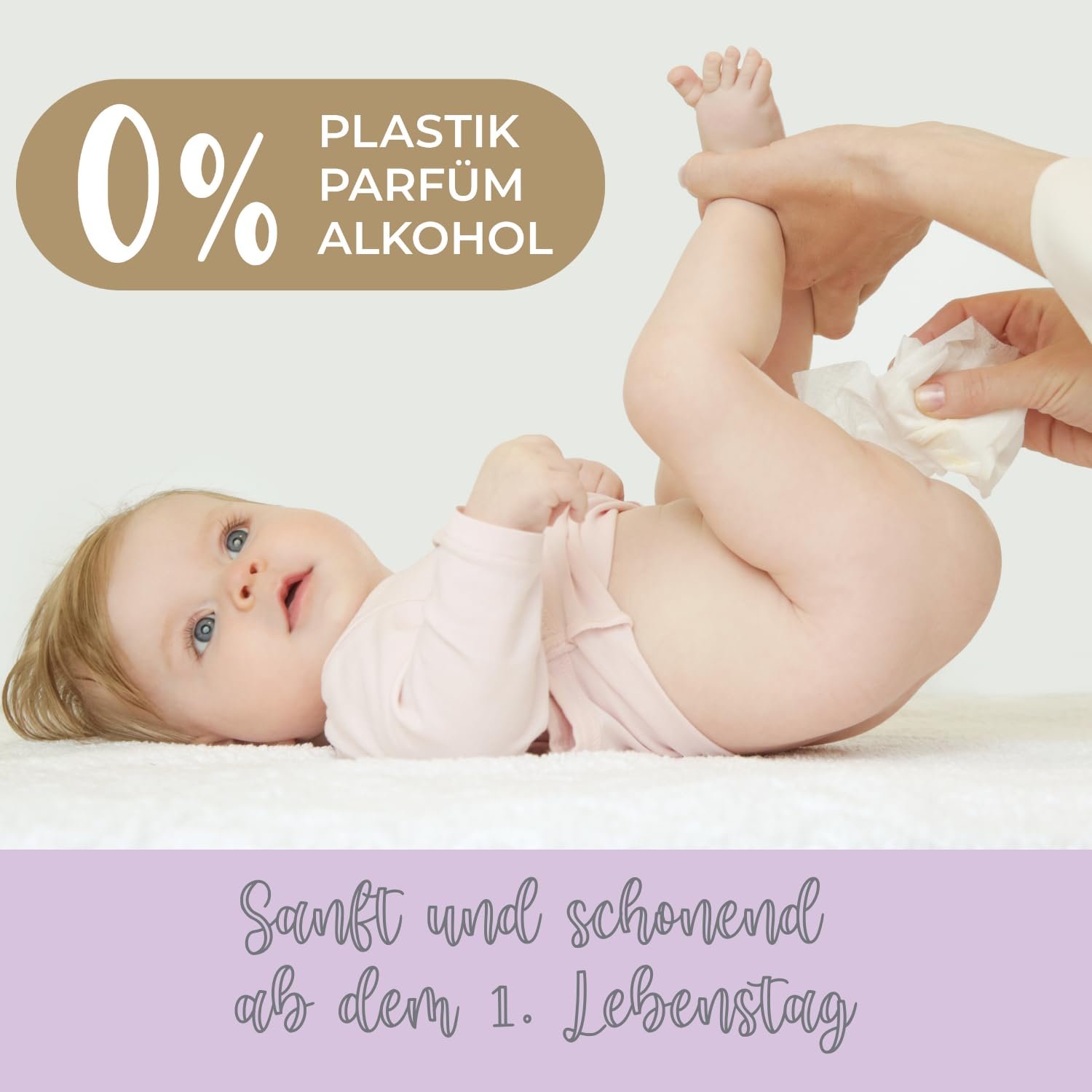 Влажные салфетки Millis Bamboo Baby Sensitive для чувствительной кожи - 5 x 60 штук, фото №3