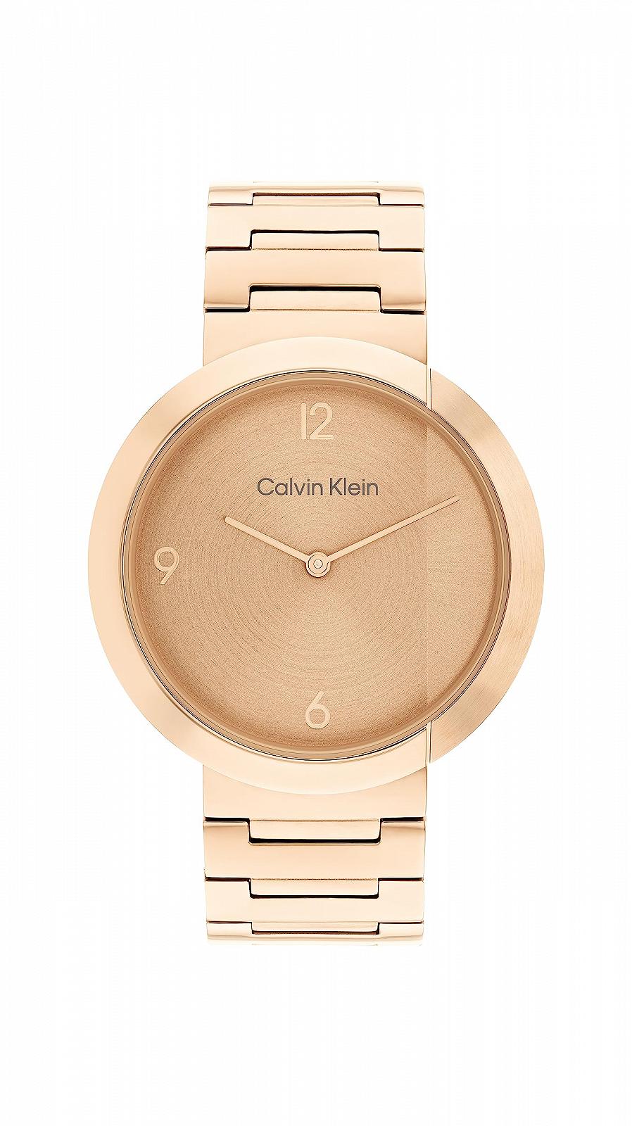 Часы мужские и женские Calvin Klein Eccentric Collection с аналоговым кварцевым механизмом с браслетом из нержавеющей стали, фото №1