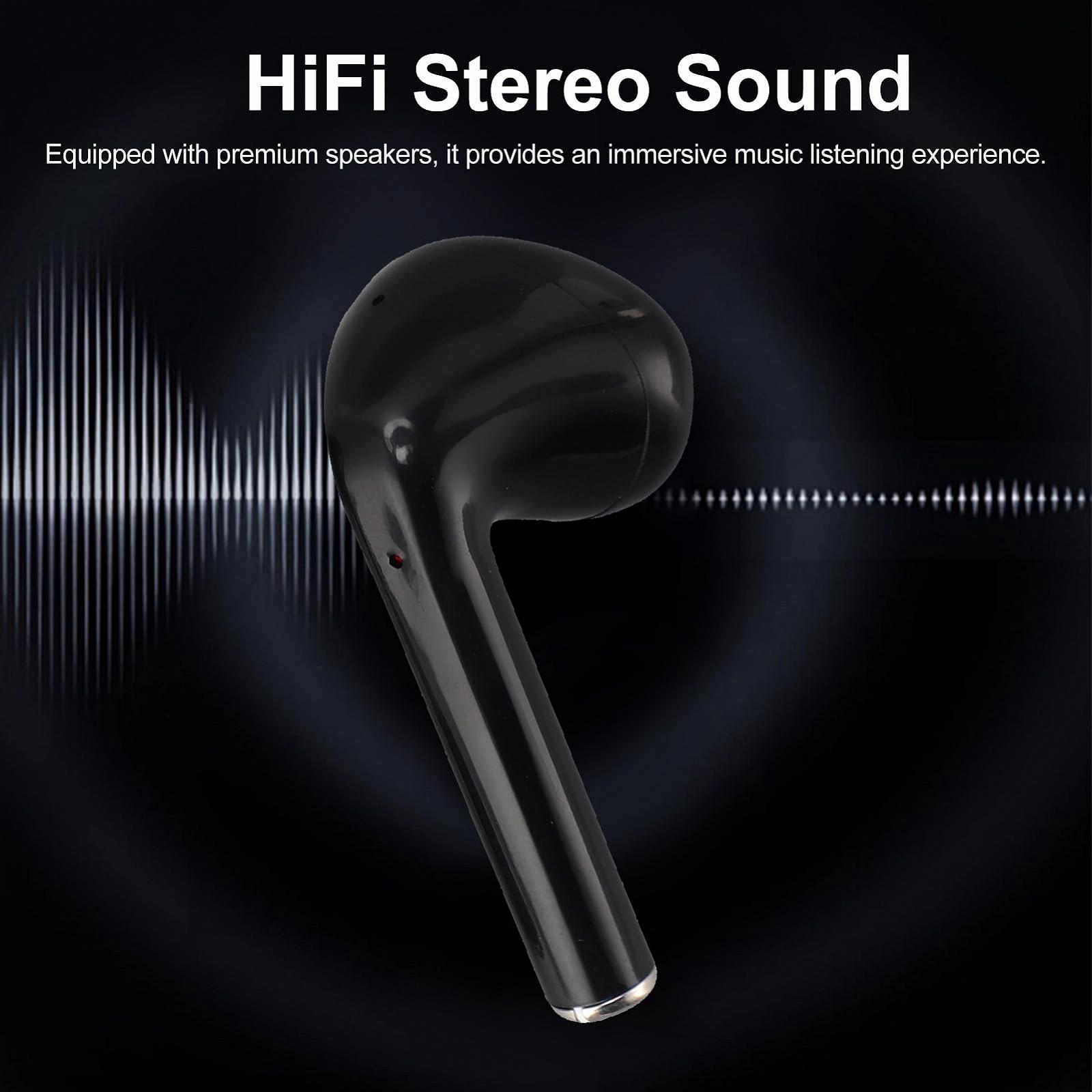 Навушники-перекладачі Bluetooth Dpofirs, бездротові, шумозаглушення, підтримка 84 мов, водонепроникні HiFi стерео, колір чорний, фото №5
