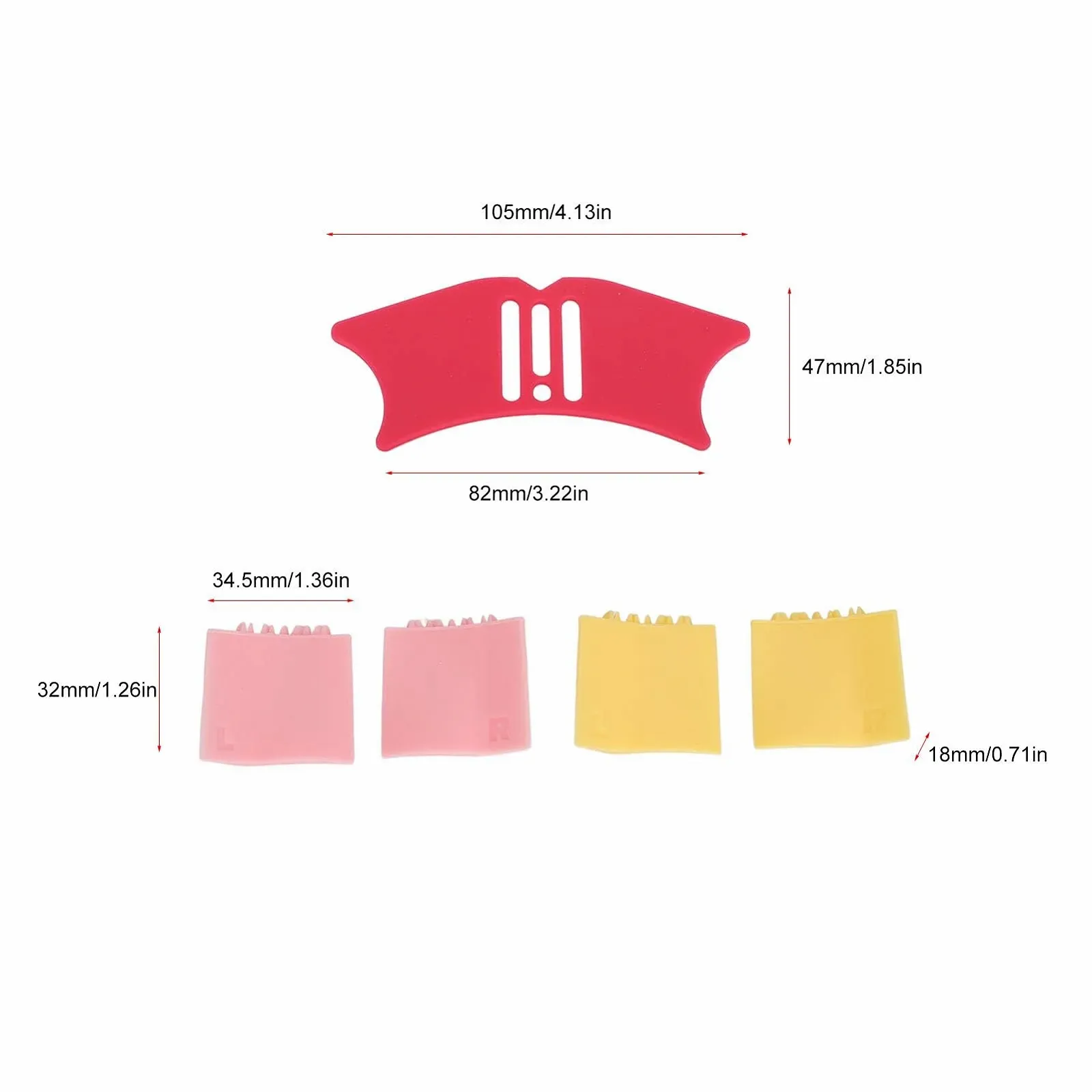 Інструменти для вій, тіней та підводки очей, Набір багаторазових силіконових аплікаторів для захисту., фото №2 Інструменти для вій, тіней та підводки очей, Набір багаторазових силіконових аплікаторів для захисту., фото №2