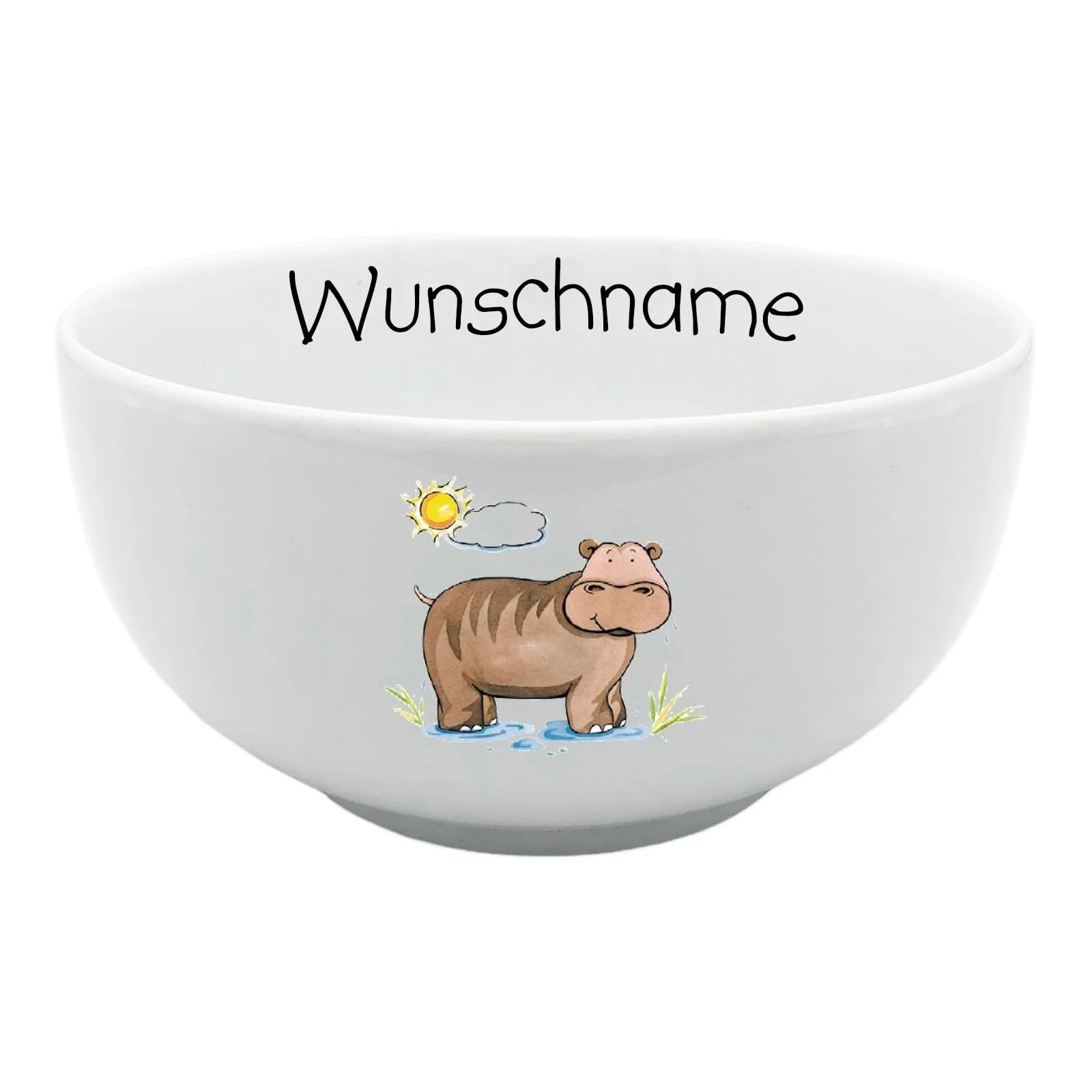 Детская тарелка для каши Doriantrade Hippo, фото №1 Детская тарелка для каши Doriantrade Hippo, фото №1