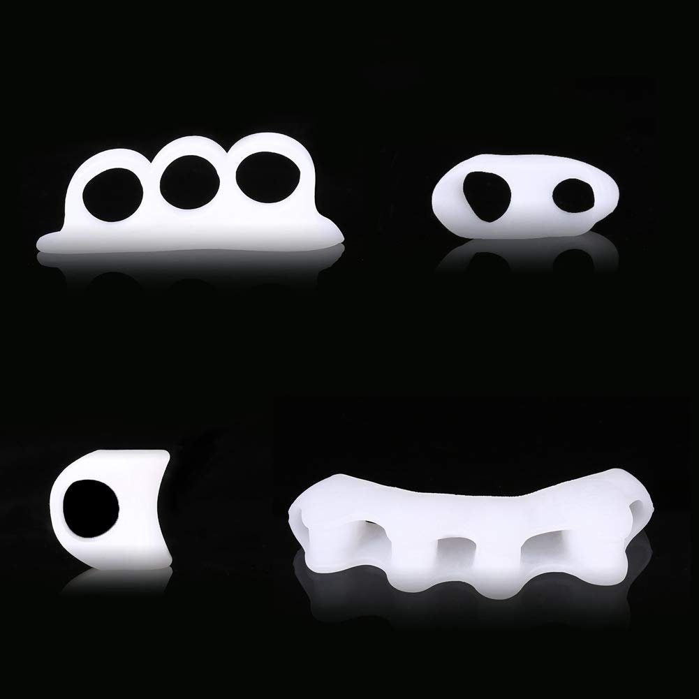 Роздільник для пальців ніг 8 шт., випрямляч для молоткоподібних пальців ніг, коректор, фото №8