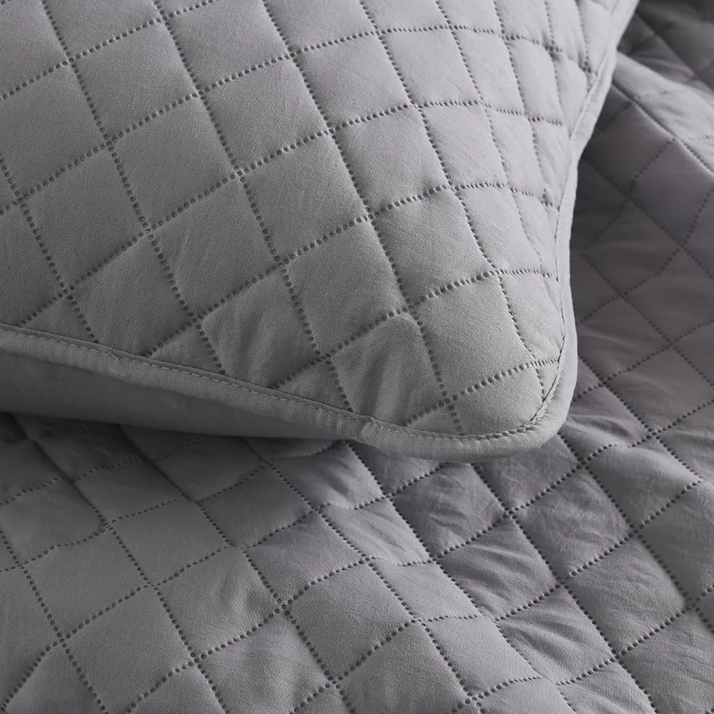 Покривало ENASAL Геометричний сірий, 240 x 260 см, фото №7 Покривало ENASAL Геометричний сірий, 240 x 260 см, фото №7