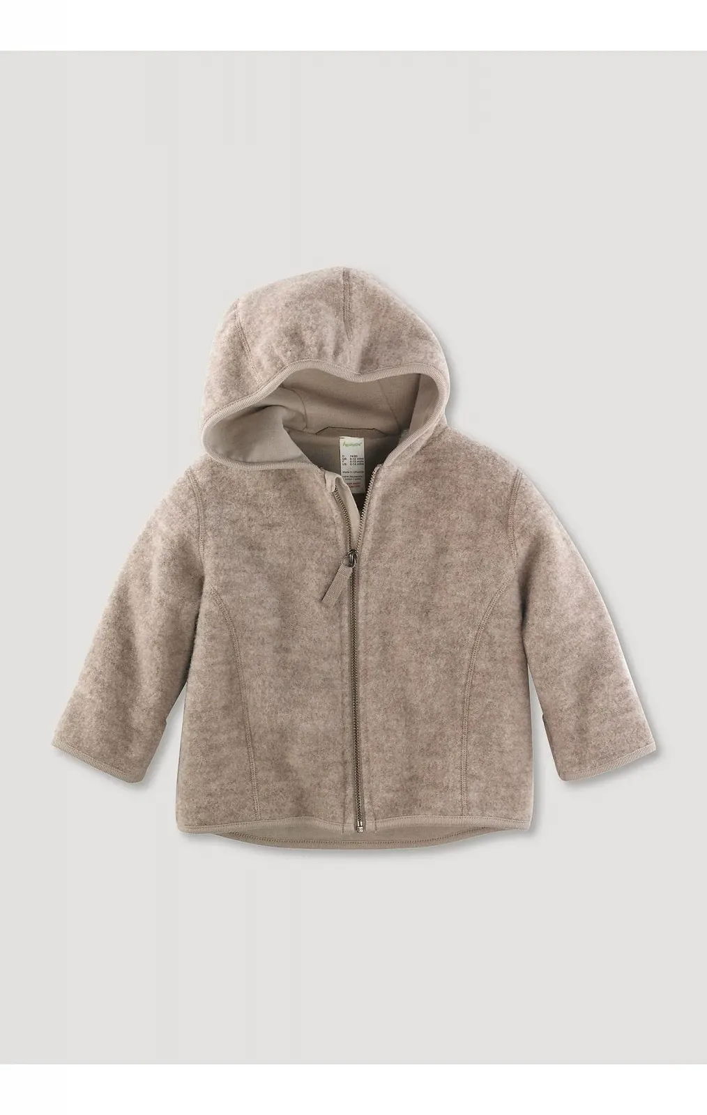 Куртка Hessnatur Вовняний фліс з чистої органічної мериносової вовни, унісекс, фото №2