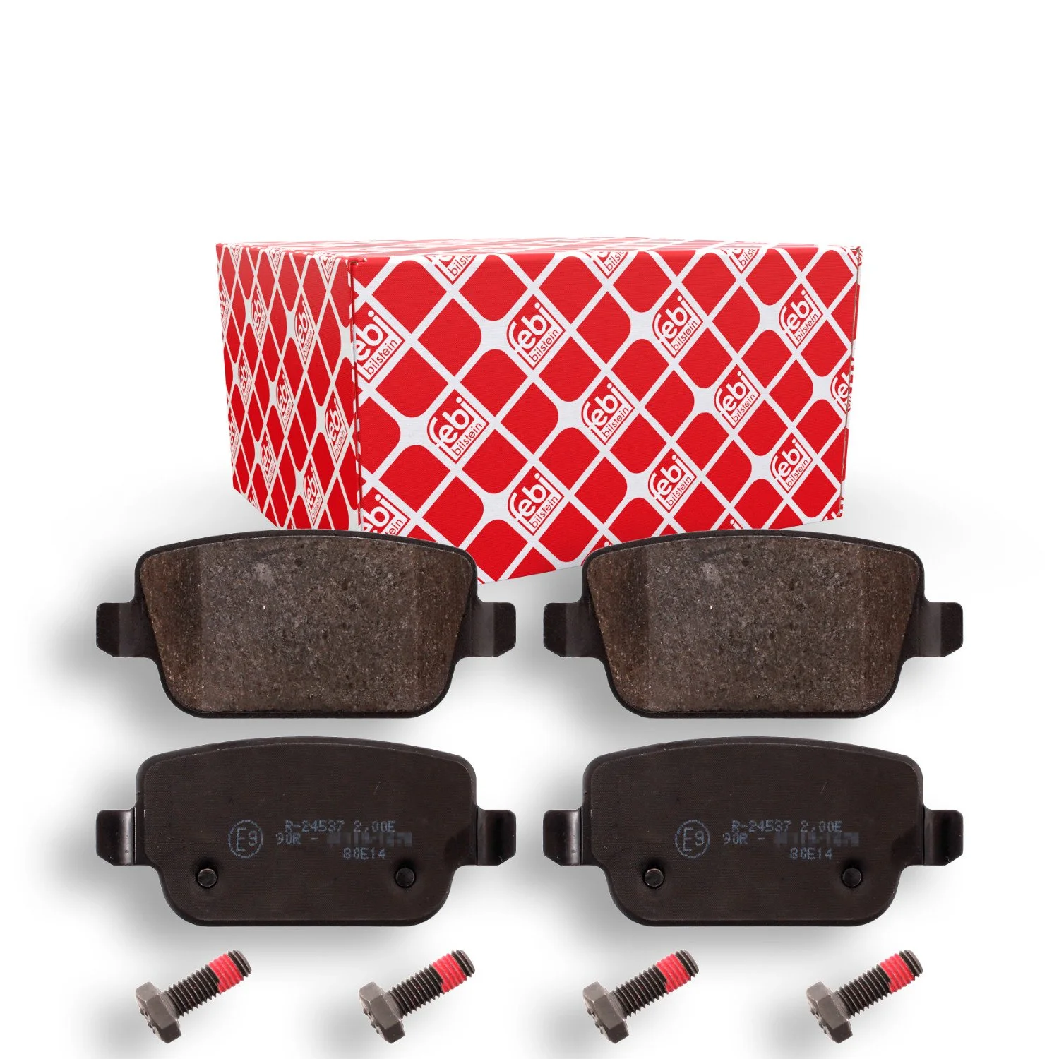 Комплект гальмівних колодок, дискові гальма FEBI BILSTEIN 16642 для FORD VOLVO LAND ROVER, фото №1