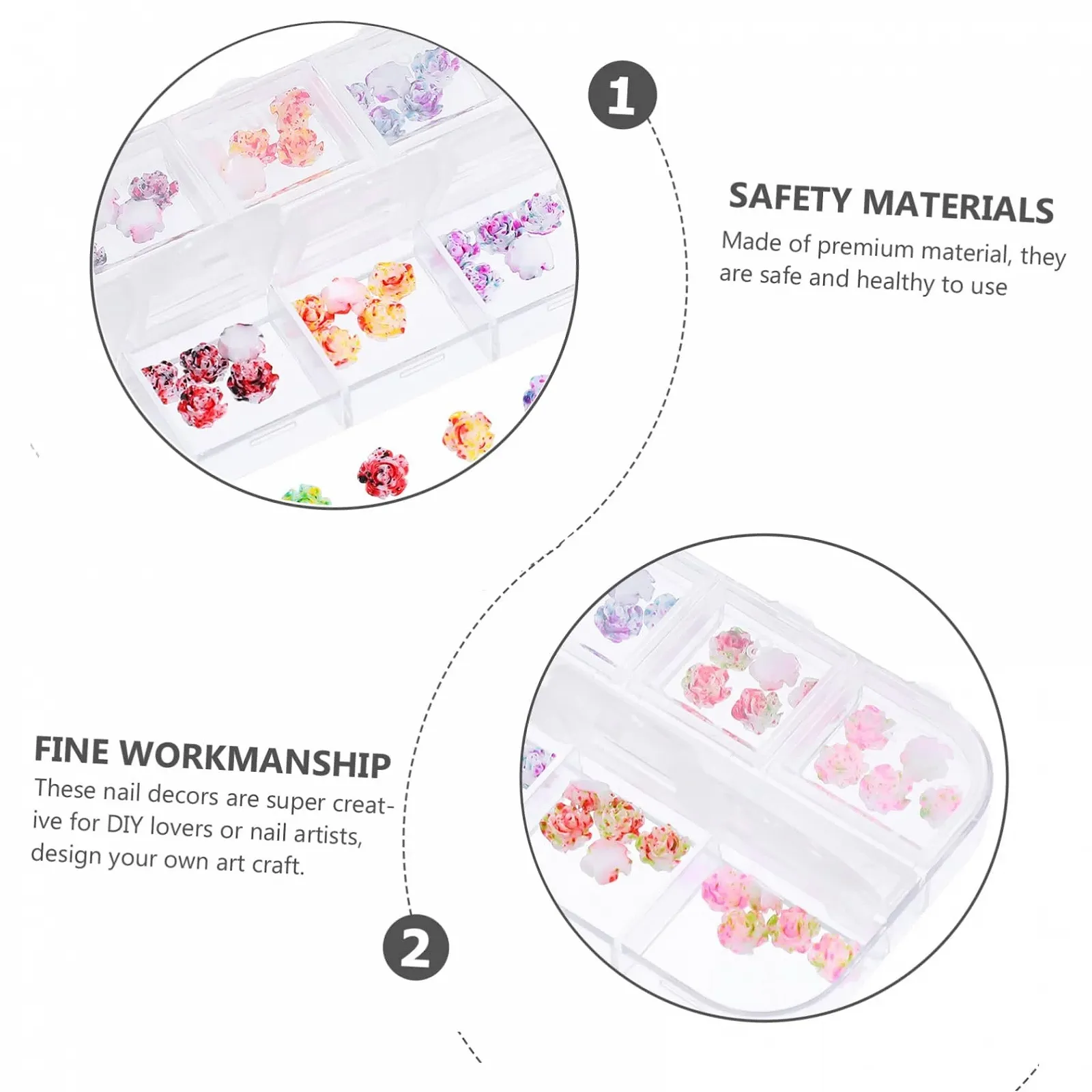 Блискітки для нігтів Наклейки, фото №7