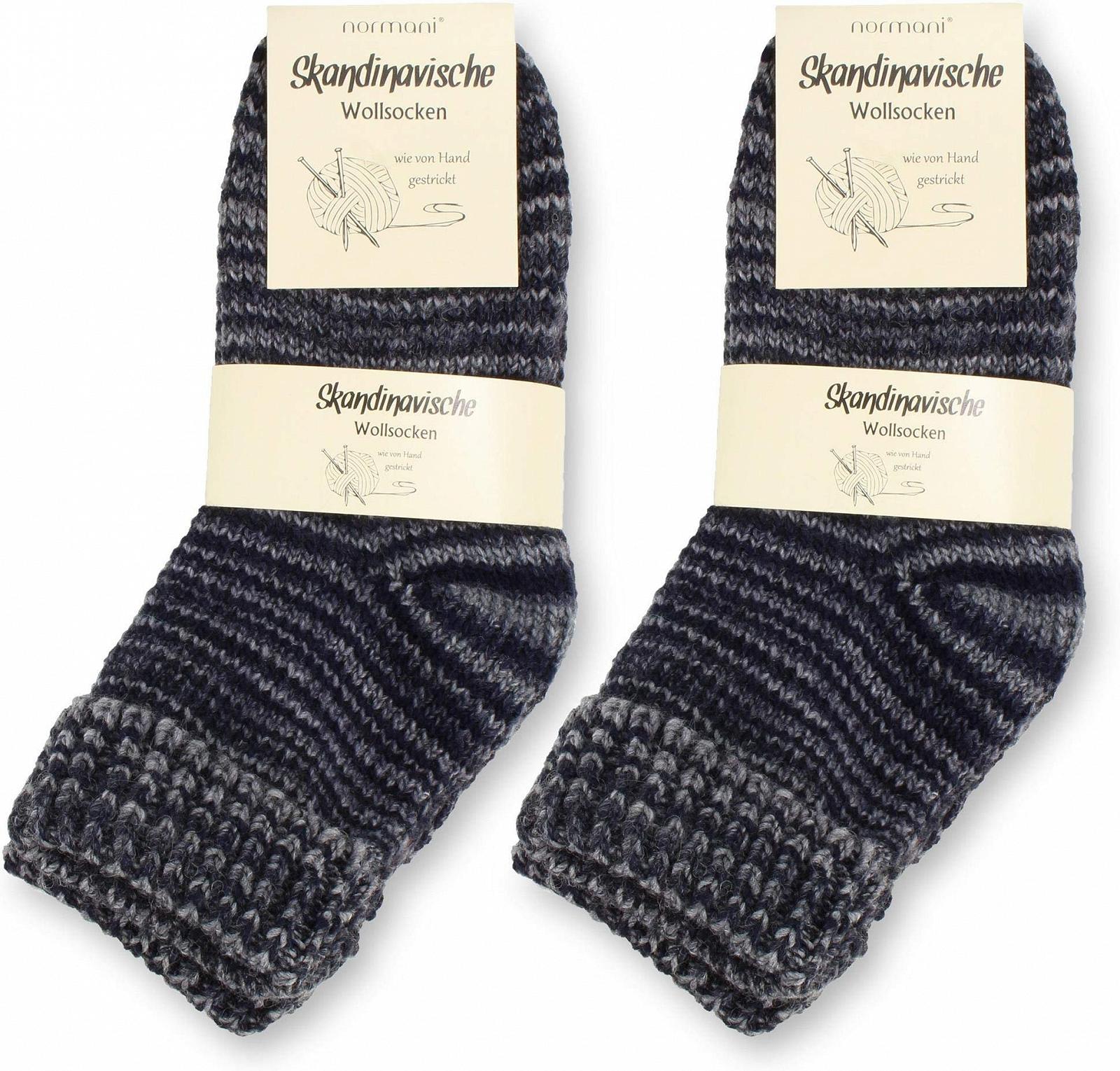 Носки Normani 2 пары шерстяных носков в конверте Скандинавский стиль Яркие цвета, фото №2