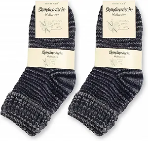 Шкарпетки Normani 2 пари вовняних шкарпеток в конверті Скандинавський стиль synthetic.ua - Фото 1