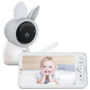 Відеоняня ARENTI AINanny 2K UHD 5" LCD Pan Tilt Auto Tracking - Фото 1