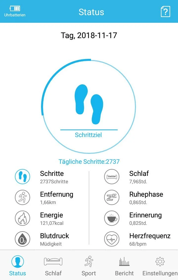 Смартгодинник Atlanta 9705/7 з сенсорним дисплеєм Чорний, фото №3