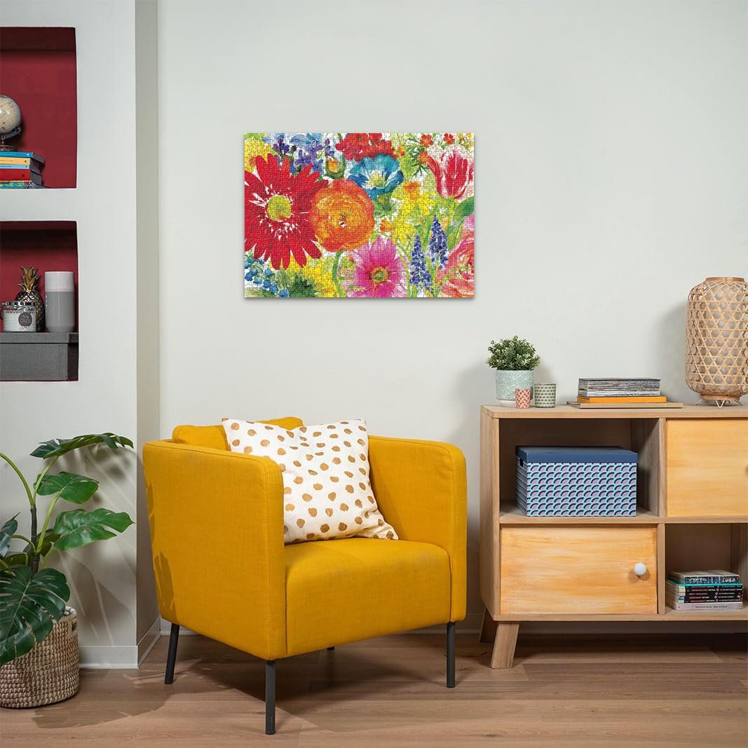 Пазл Ravensburger Abundant Blooms 1000 деталей від 14 років, фото №5