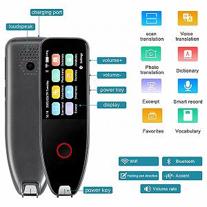 Ручка для перекладу зі скануванням, пристрій для перекладу 113 мовами synthetic.ua - Фото 1