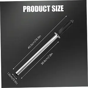 Мусат для ножів алмазний 12 дюймів професійний з ручкою з ПП synthetic.ua - Фото 1