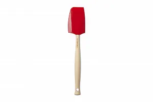 Лопатка-ложка Le Creuset Craft 93010602060000 средняя силиконовая вишневый красный - Фото 1
