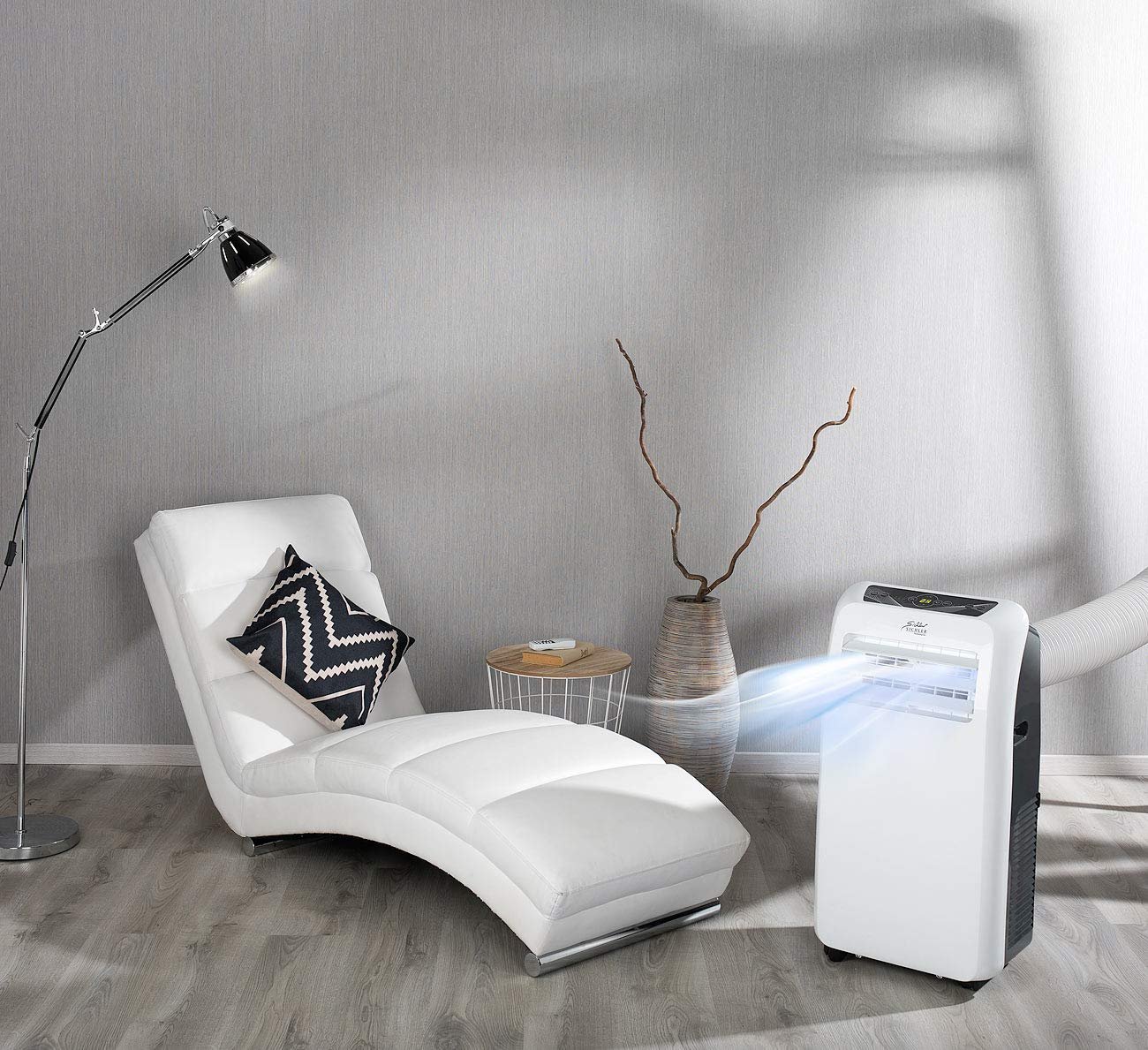 Мобільна моноблочна система кондиціонування Sichler Household Appliances 7,000 BTU/h 2000 Вт, фото №7