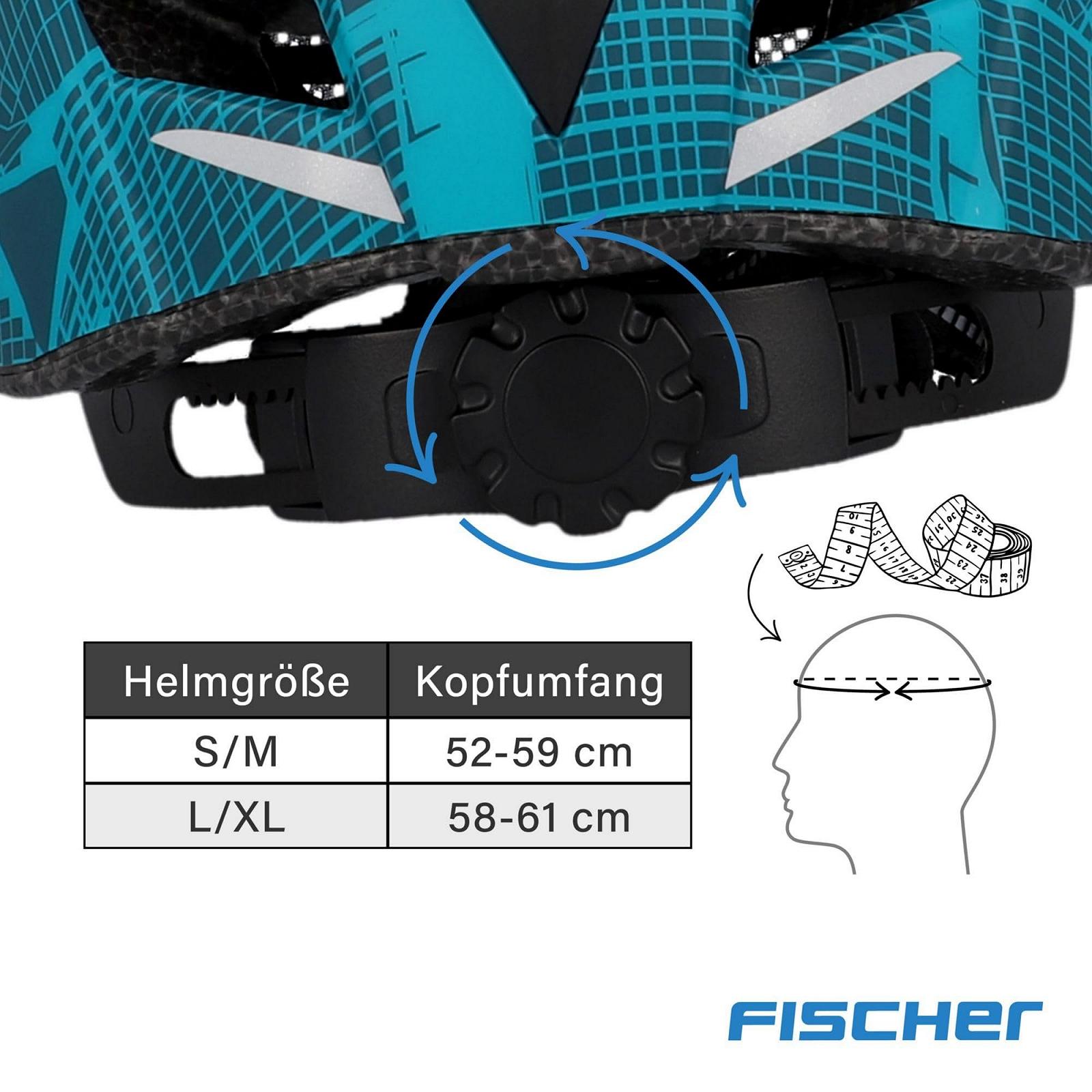 Шлем Fischer Urban Plus с LED-подсветкой, фото №10