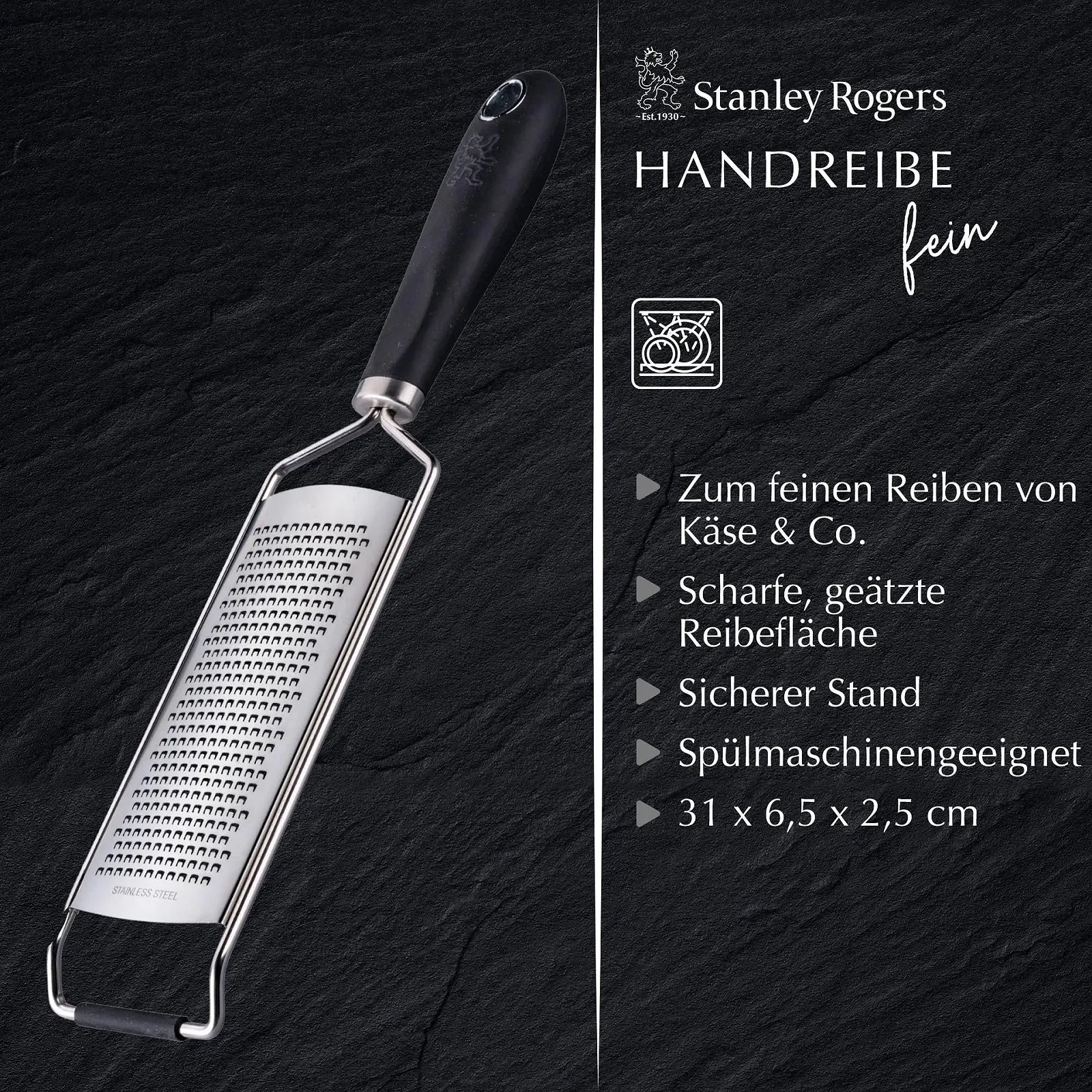 Терка Stanley Rogers Ручна Дрібна Широка Поверхня, фото №3