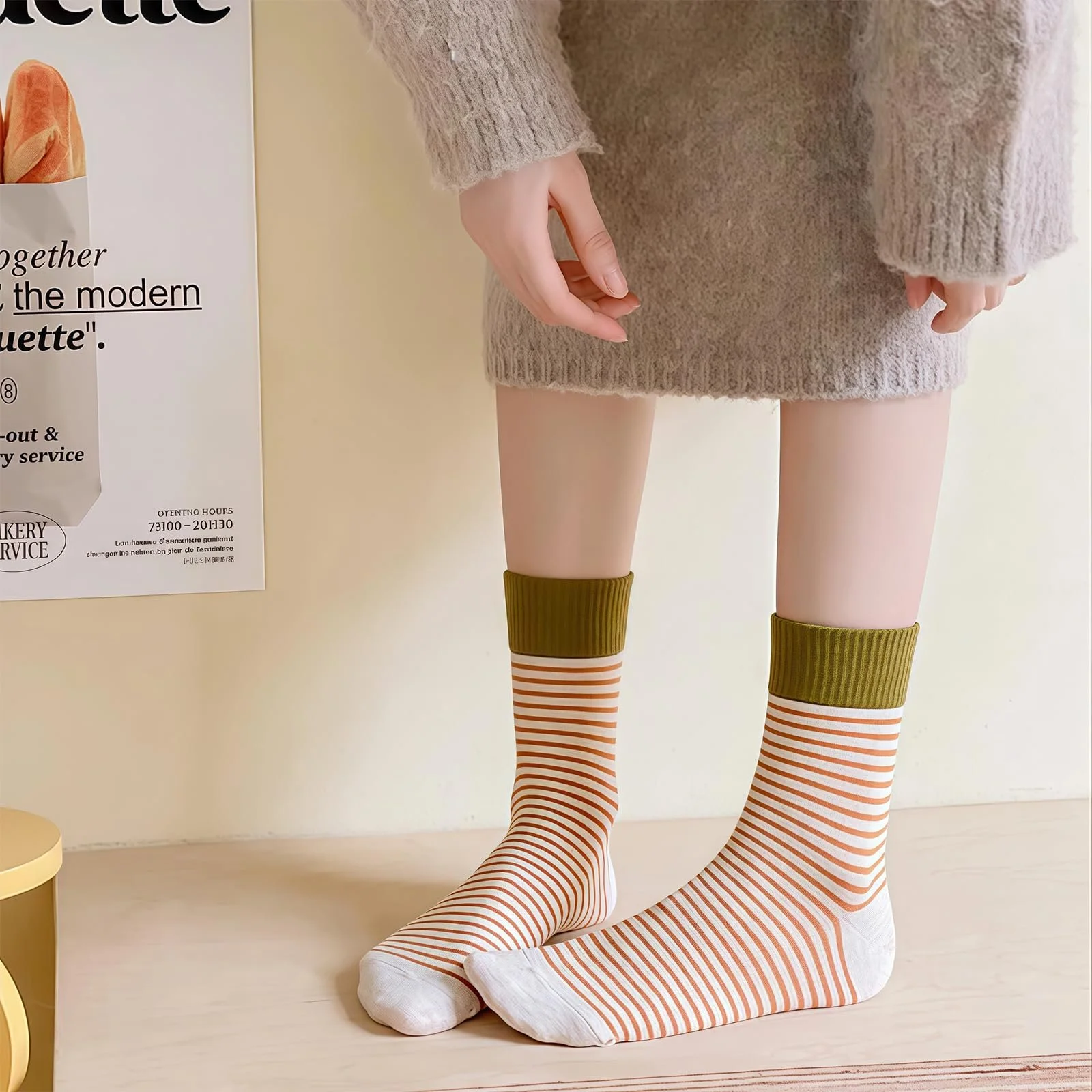 Жіночі шкарпетки (5 пар) Розмір 36-42, фото №2