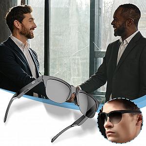 AI Перекладач окуляри для подорожей та перекладу понад 100 мовами, легкі стильні розумні synthetic.ua - Фото 1