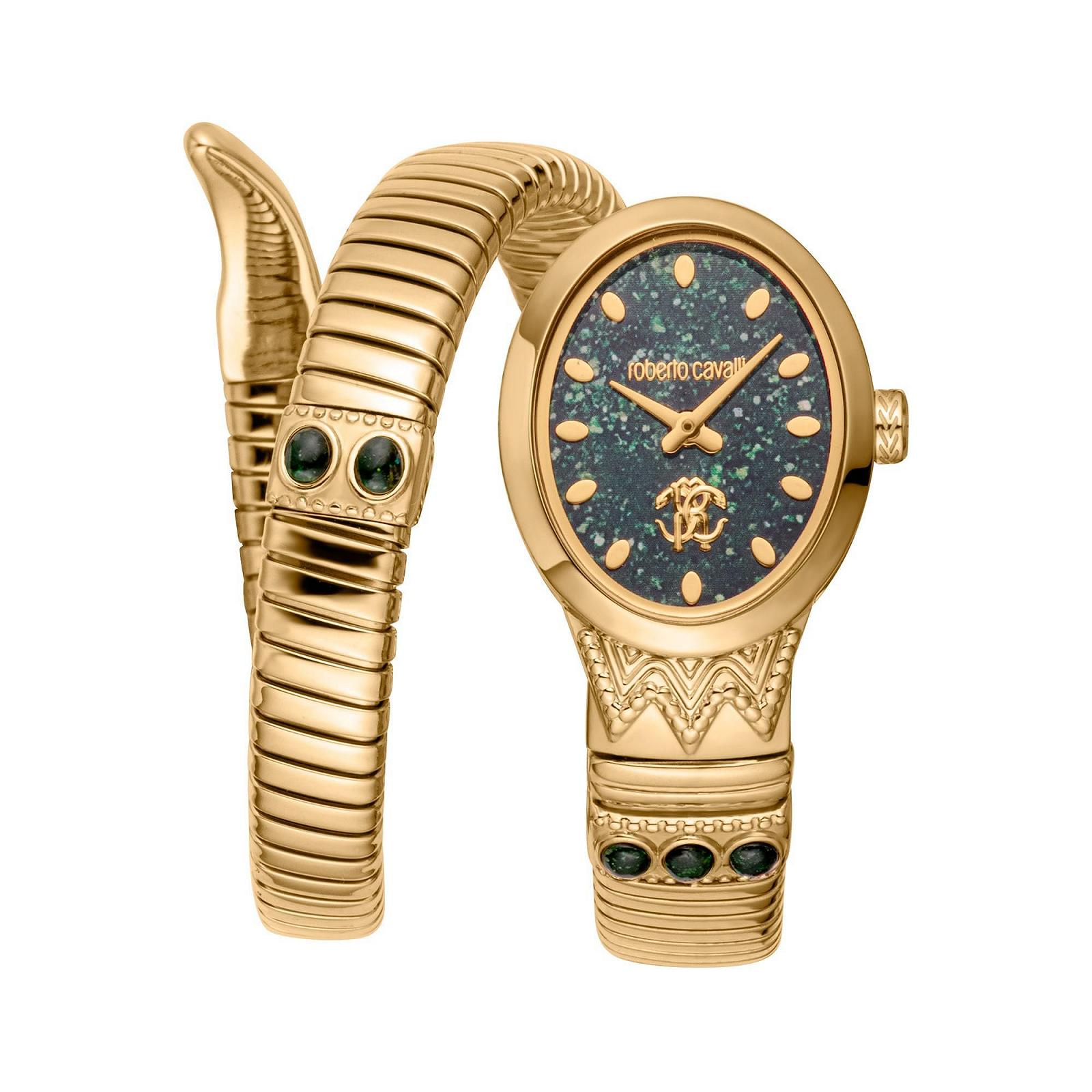 Часы Roberto Cavalli RC5L104M0035 Кварцевые Аналоговые Женские Зеленые, фото №1 Часы Roberto Cavalli RC5L104M0035 Кварцевые Аналоговые Женские Зеленые, фото №1