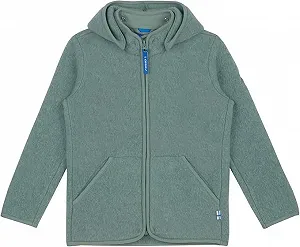 Вовняна флісова куртка для дітей на блискавці Finkid Luonto - Фото 1