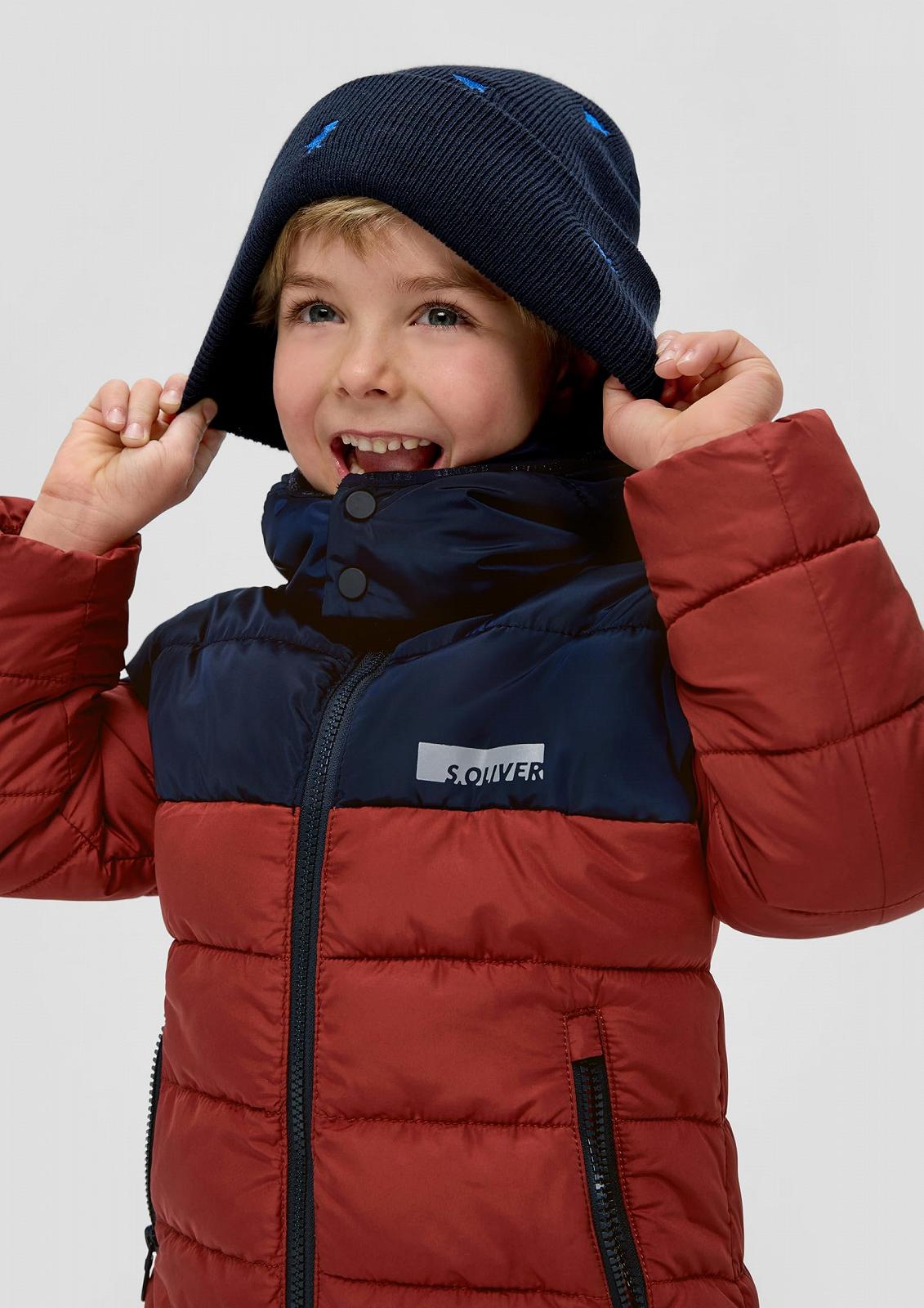 Куртка s.Oliver Junior для хлопчиків, стьобана, з капюшоном, фото №2 Куртка s.Oliver Junior для хлопчиків, стьобана, з капюшоном, фото №2