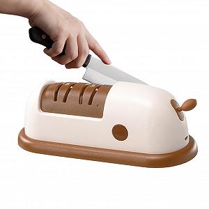 Точилка для ножей и ножниц аккумуляторная электрическая для нержавеющей стали и керамики - Фото 1