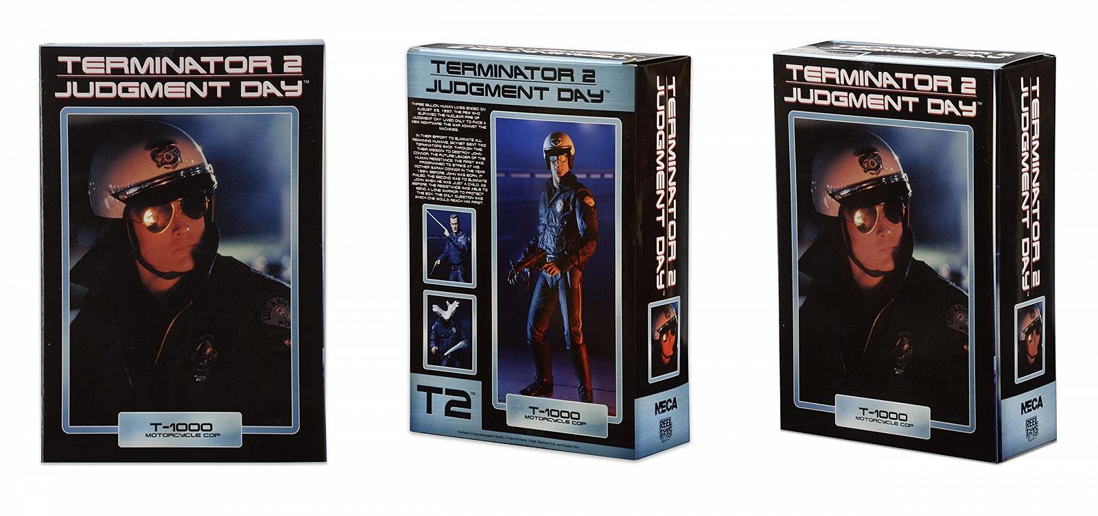 Фигурка NECA Terminator 2 Ultimate T-1000 Motorcycle Cop, 7-дюймов, фото №3