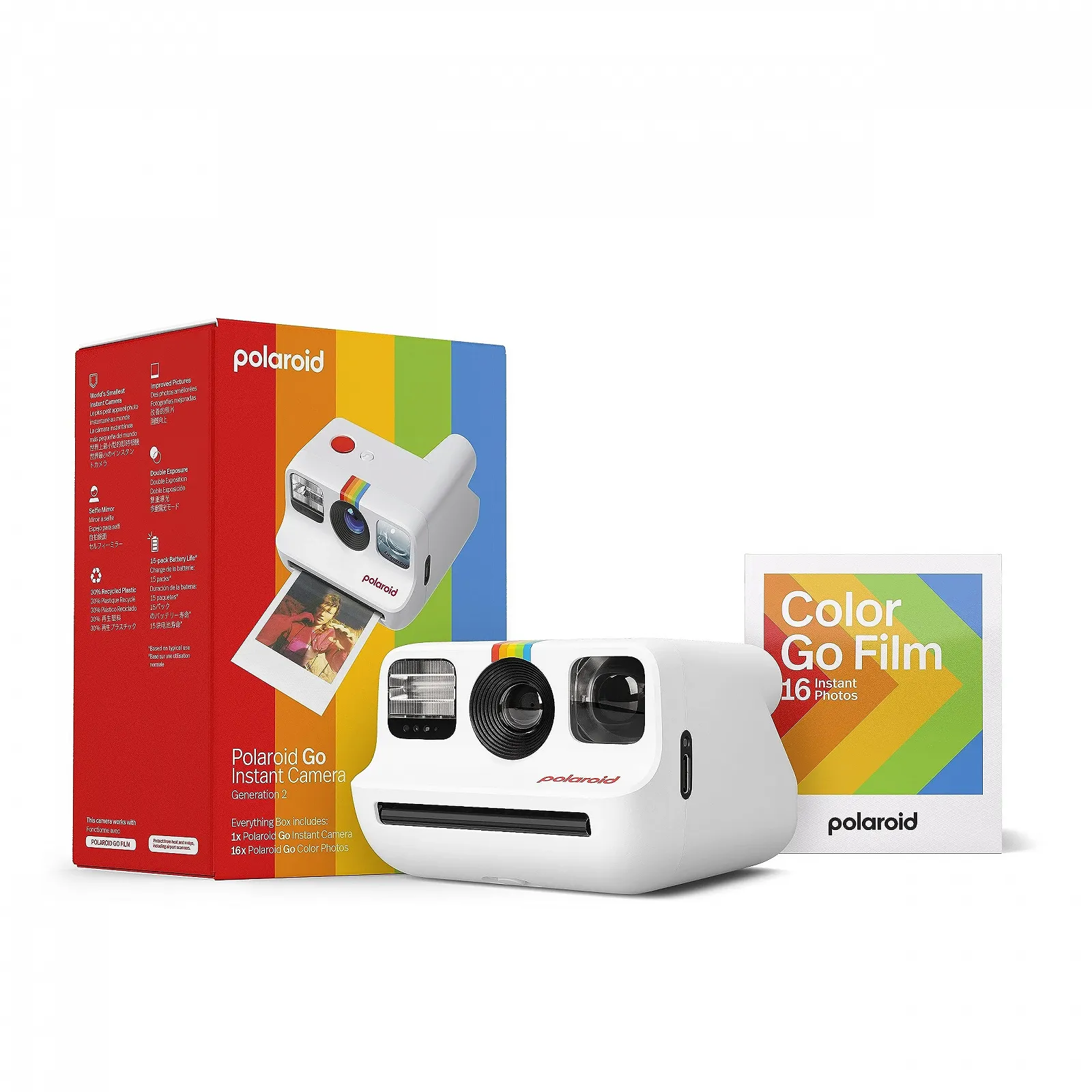 Фотокамера мгновенной печати Polaroid Go Generation 2 Everything Box White, фото №1
